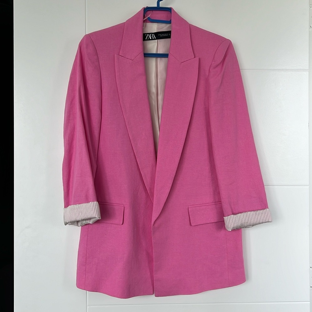 Zara Pink Blazer